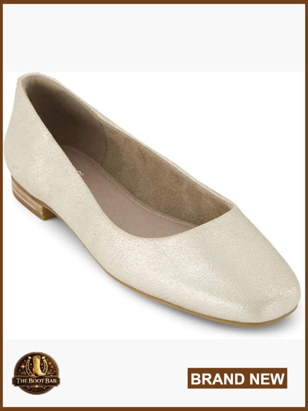 Suede Ballet Flats with Cushioned Insole, Square Toe, Casual Party Shoes